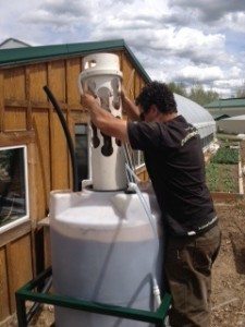 Brewing aerated compost tea